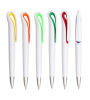 Gift ballpoint pen with swan shape clip