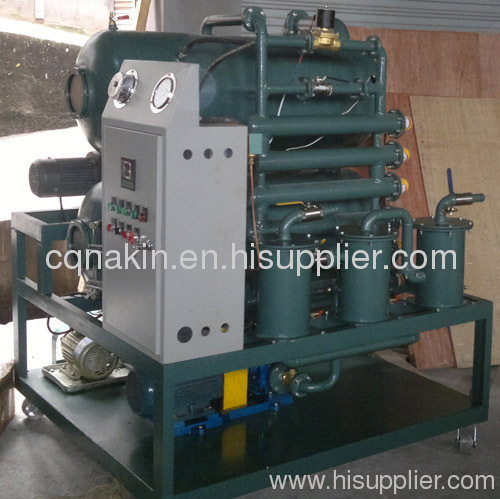 High Vacuum Transformer Oil Purification Machine