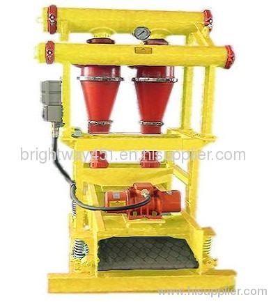 drilling fluid desander cleaner