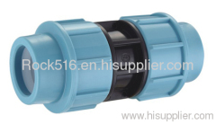 pp compression fittings pp coupling irrigation system supplier plastic pipe fittings