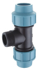 pp compression fittings pp male tee irrigation system supplier plastic pipe fittings