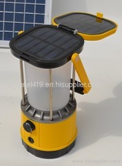solar led camping lamp