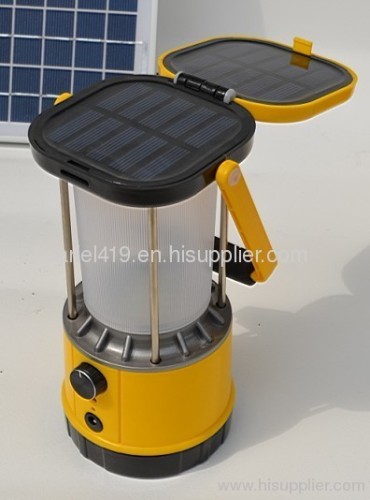 solar led camping lamp