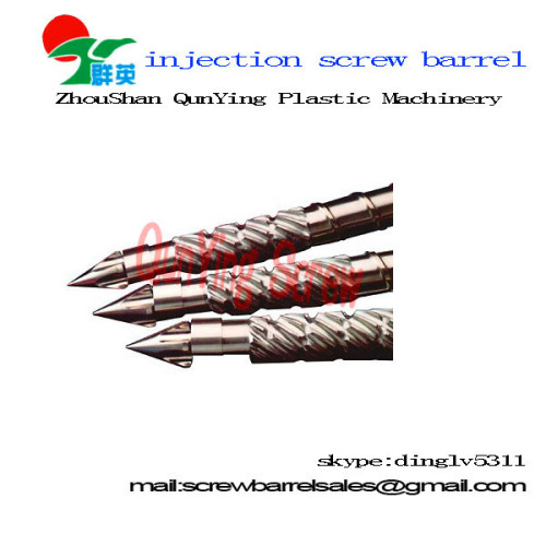 High quality plastic injection screw barrel for molding machine