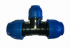 pp compression fittings pp reducing tee irrigation system supplier plastic pipe fittings