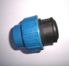pp compression fittings pp end cap irrigation system supplier plastic pipe fittings