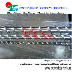 extruder machine single barrel and screw for blowing