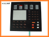 Lexan membrane keypads with clear LED and LCD window,poly dome,3M adhesive