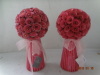 wooden flower bundle/artificial wedding flower bouquet