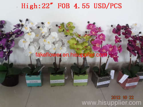 artificial flower in pot/artificial flower bonsai