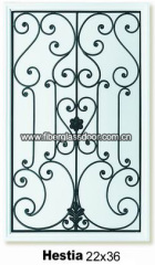Wrought Iron Insert for Entry Doors