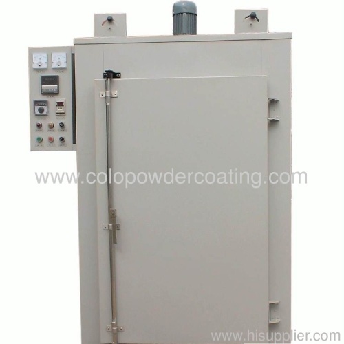 Small Powder Coating Oven with track