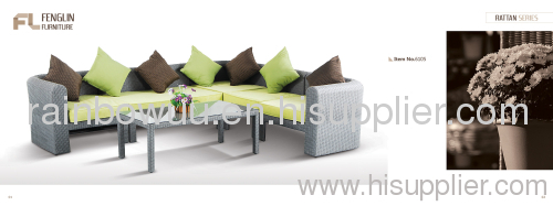 RATTAN furniture Aluminum Frame Frame with powder coating