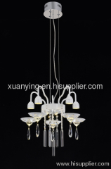 Modern European crystal chandelier with LED