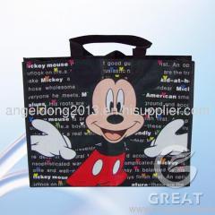 pp woven zipper bag for shopping