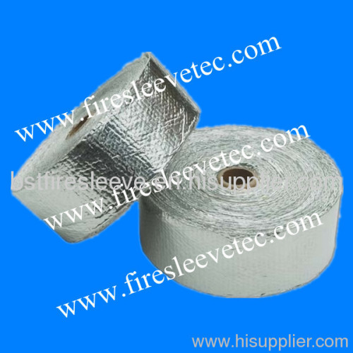 Aluminum Fiberglass header wrap heat shield wrap