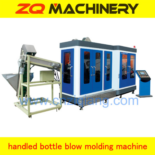 handled bottle plastic stretch blowing machine with CE