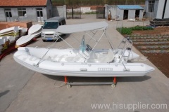 Rigid inflatable boat rib boat 520