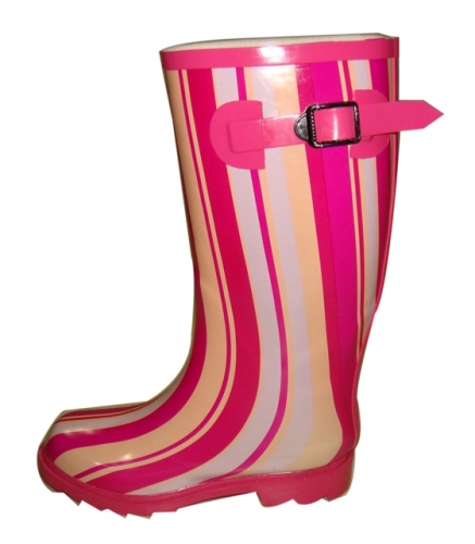 Ladies' Wellies With Colorful Printing