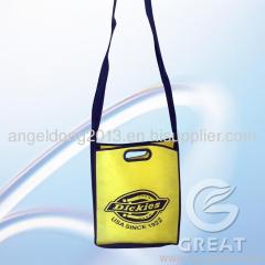 recycle shoulder bag with adjustable webbing handles