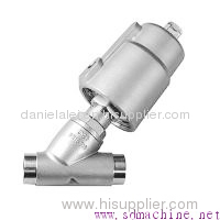 welded Angle seat valve