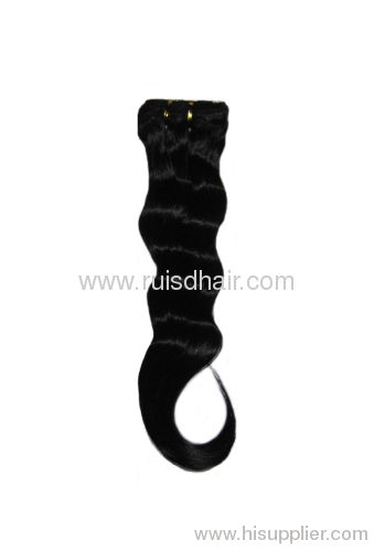 Virgin hair Body manchine weft