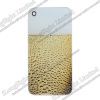 Limpid Beer Pattern Glass Back Cover Housing Replacement for iPhone 4S