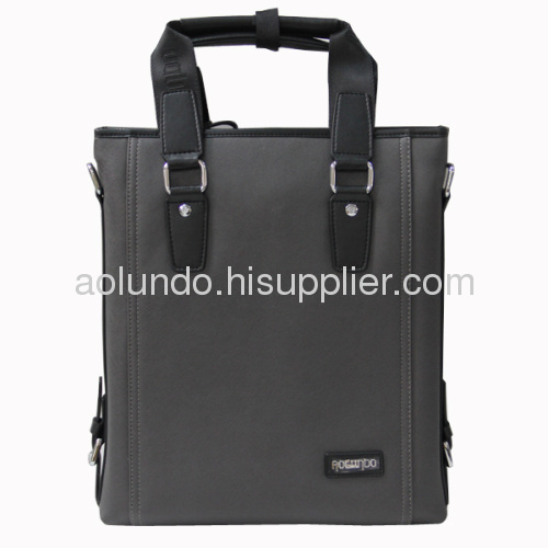 Guangzhou leather manufacturer men tote bag