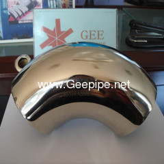 china seamless alloy steel 90D long radius elbow DN 400 STD BW