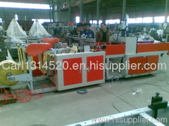 TLHQ heat cutting automatic t-shirt plastic bag making machine