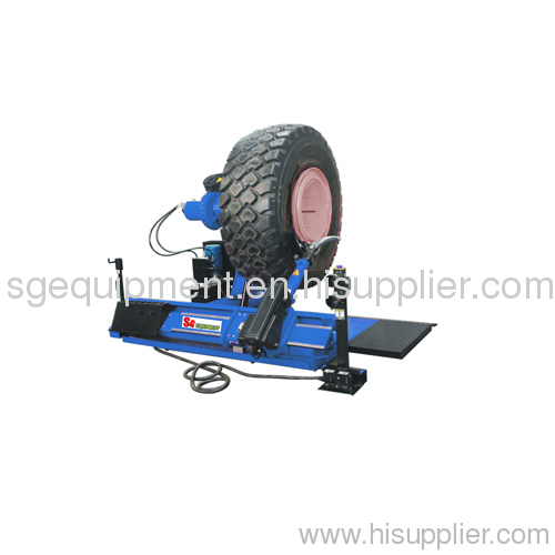Tyre changer for truck tyre