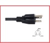 USA NEMA 5-15P POWER CORD