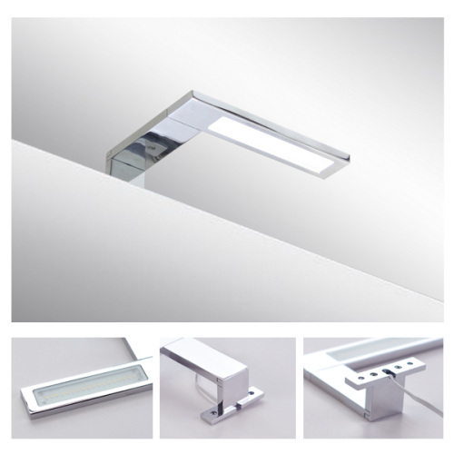 Italy Modern design chrome aluminum 155mm bathroom mirror led light / 3W bathroom mirror lamp CE ROHS IP44 110V/220V AC