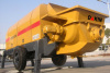 trailer mounted concrete pump