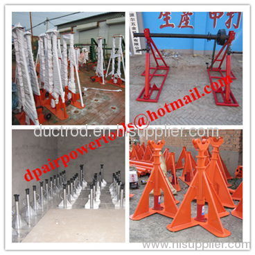 Hydraulic cable drum jack,Hydraulic lifting jacks for cable drums