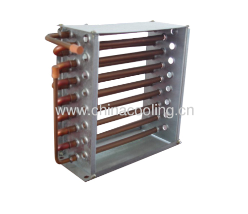 copper evaporator without fins