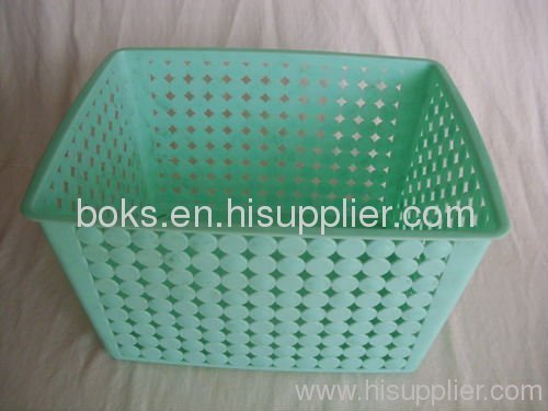 popular custom plastic basket hot sale plastic storage basket