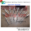 injection screw head tip for screw barrel