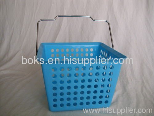 popular plastic basket hot sale mini plastic bath baskets