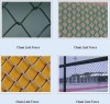 Chain-link Fence, PVC-coated and Galvanized