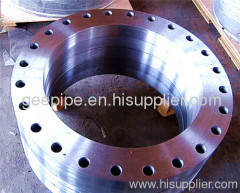 DIN2576 DN 200 carbon steel forged flat face flange