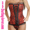 Red Sexy Lace-up New Corset