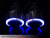 2.8 inch HID Bi-xenon projector lens light whith angel eyes