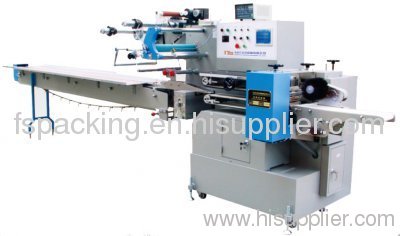 Horizontal or pillow packing machine