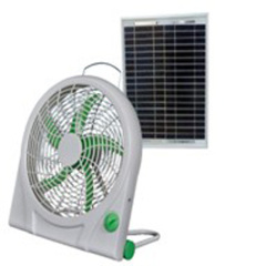 Solar Cooling Fan - 10 Inch Box Fan