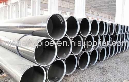 DIN1629 seamless steel pipe with Outer-diameter 15mm to 1240mm,1~72mm thickness.