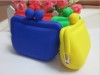 cheap silicone coin mini purses wallet