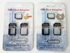 sim cards adaptor for iphone