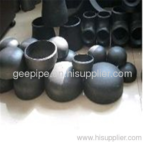 black steel carbon steel pipe cap