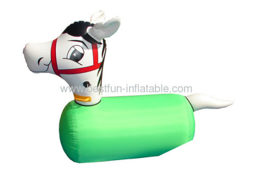 3 Lane Inflatable Derby Game